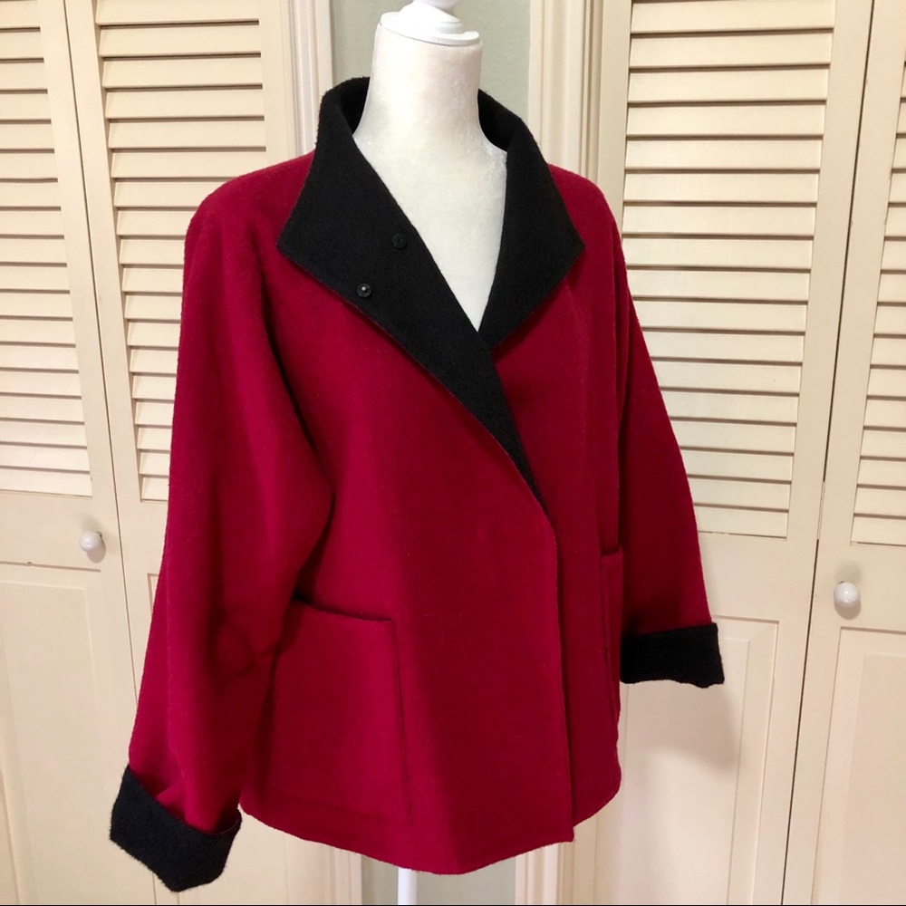 Beyond Threads Reversible Alpaca Coat - image 2